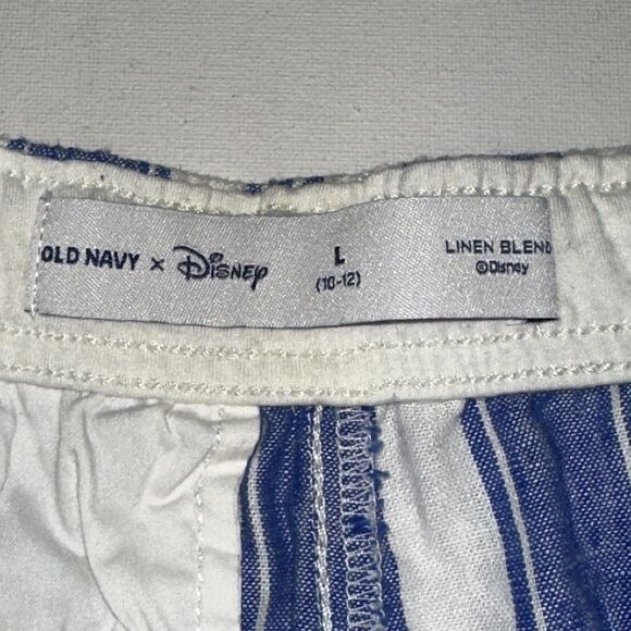 NWT Old Navy x Disney Linen Embroidered Utility Shorts Boys Size Large (10-12) - Picture 5 of 9